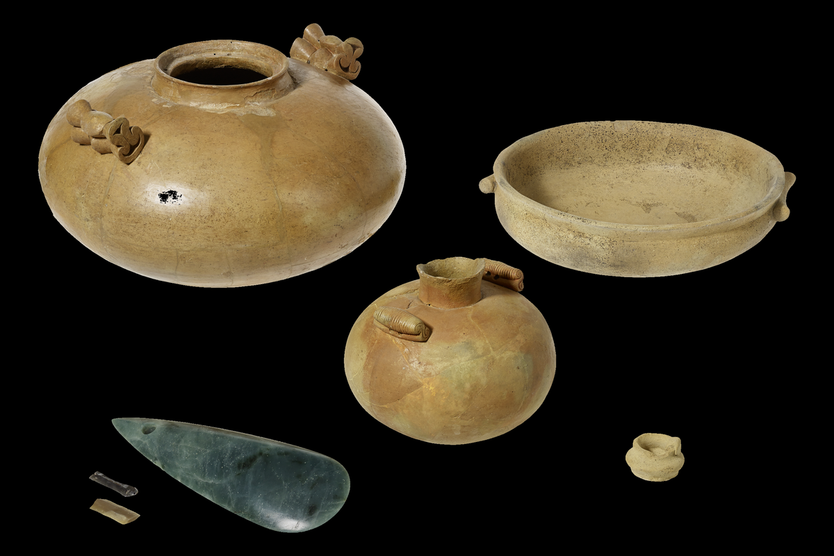 Sechstausend Jahre alte Funde aus Laterza in Apulien.