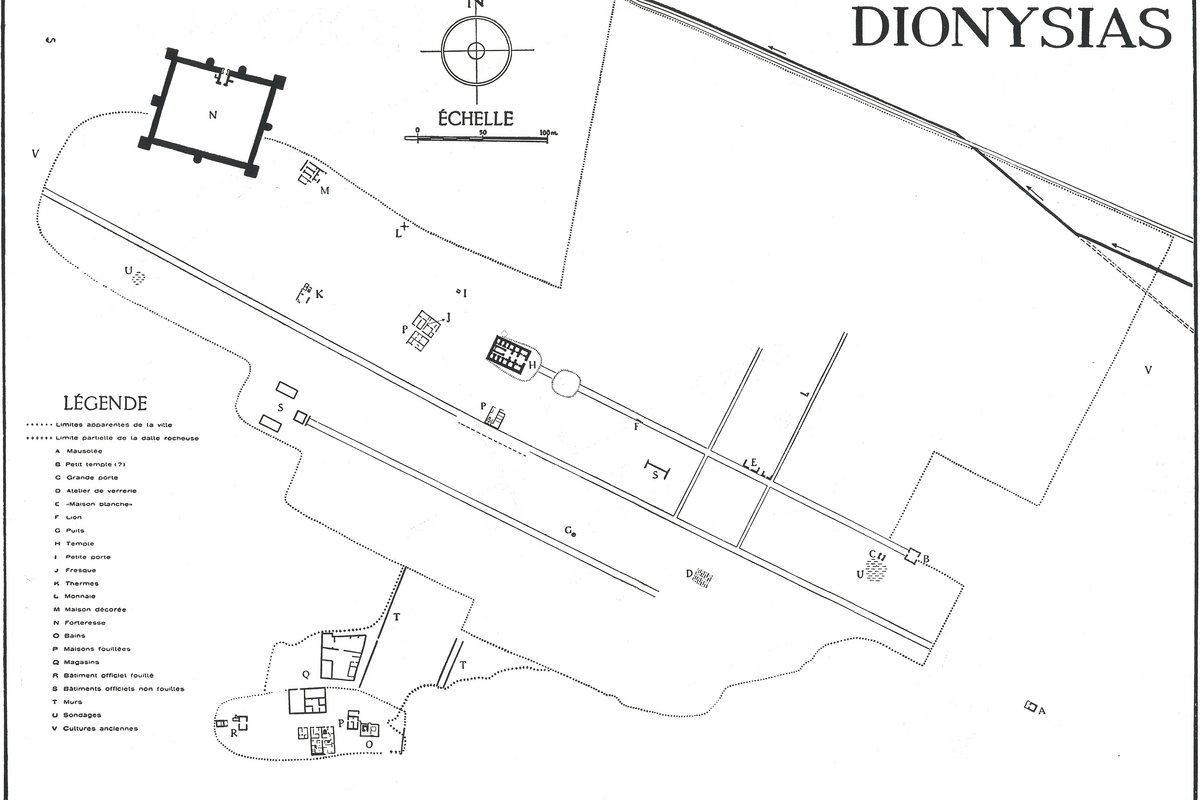 Plan von Dionysias